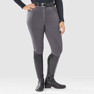 Piper Knit Everyday High-Rise Breeches by SmartPak - Full Seat
